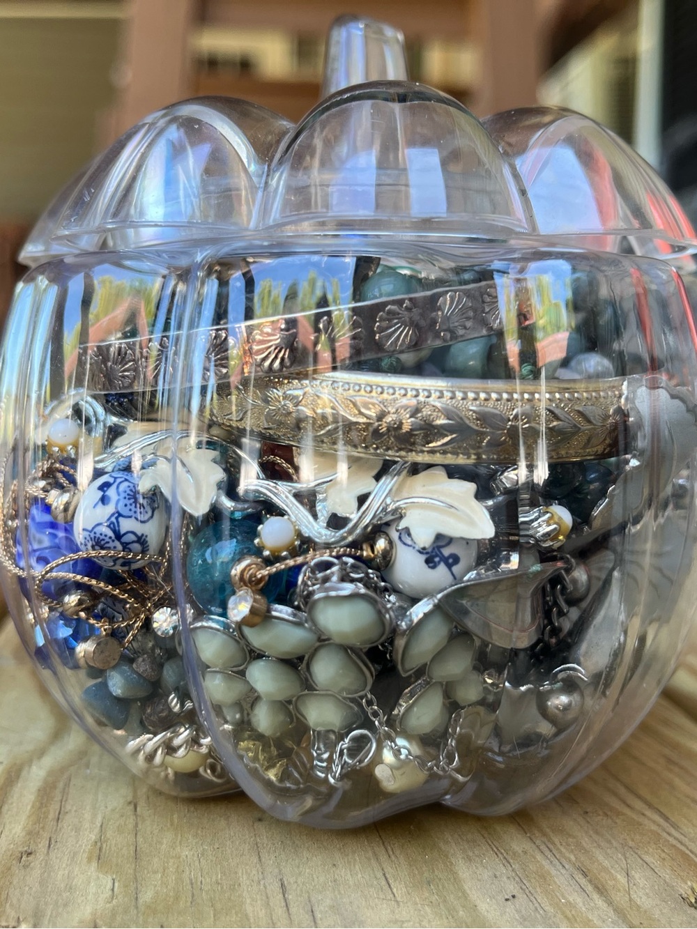 Nature/Earthy inspired Jewelry jar - Picture 3 of 5